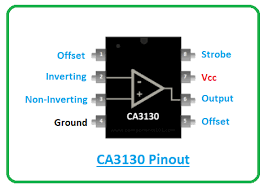 معرفی تراشه آپ امپ (op-amp) با مشخصه CA3130