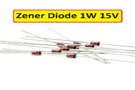 آشنایی با دیود زنر (Zener Diode) با شماره 1N4744 و مشخصات 1 وات 15 ولت