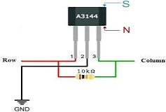 سنسور اثر هال (Hall Sensor)